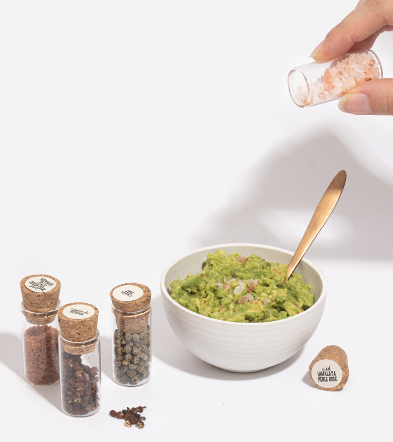 L'avant gardiste Coffret poivres baies sels cuisine