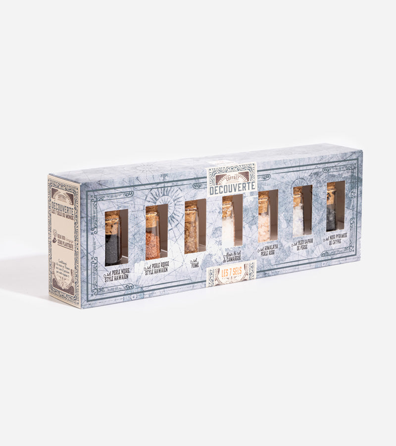 L'avant gardiste 7 Sels du Monde coffret épicerie