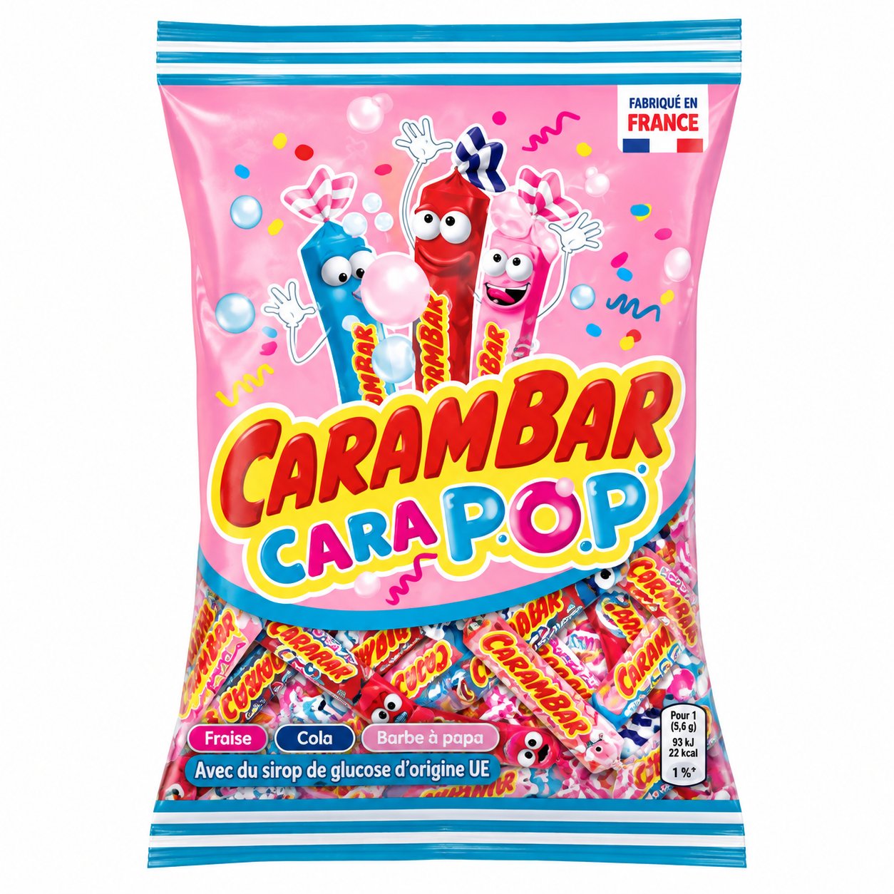 Carambar Carapop confiseries sachet Halloween friandises