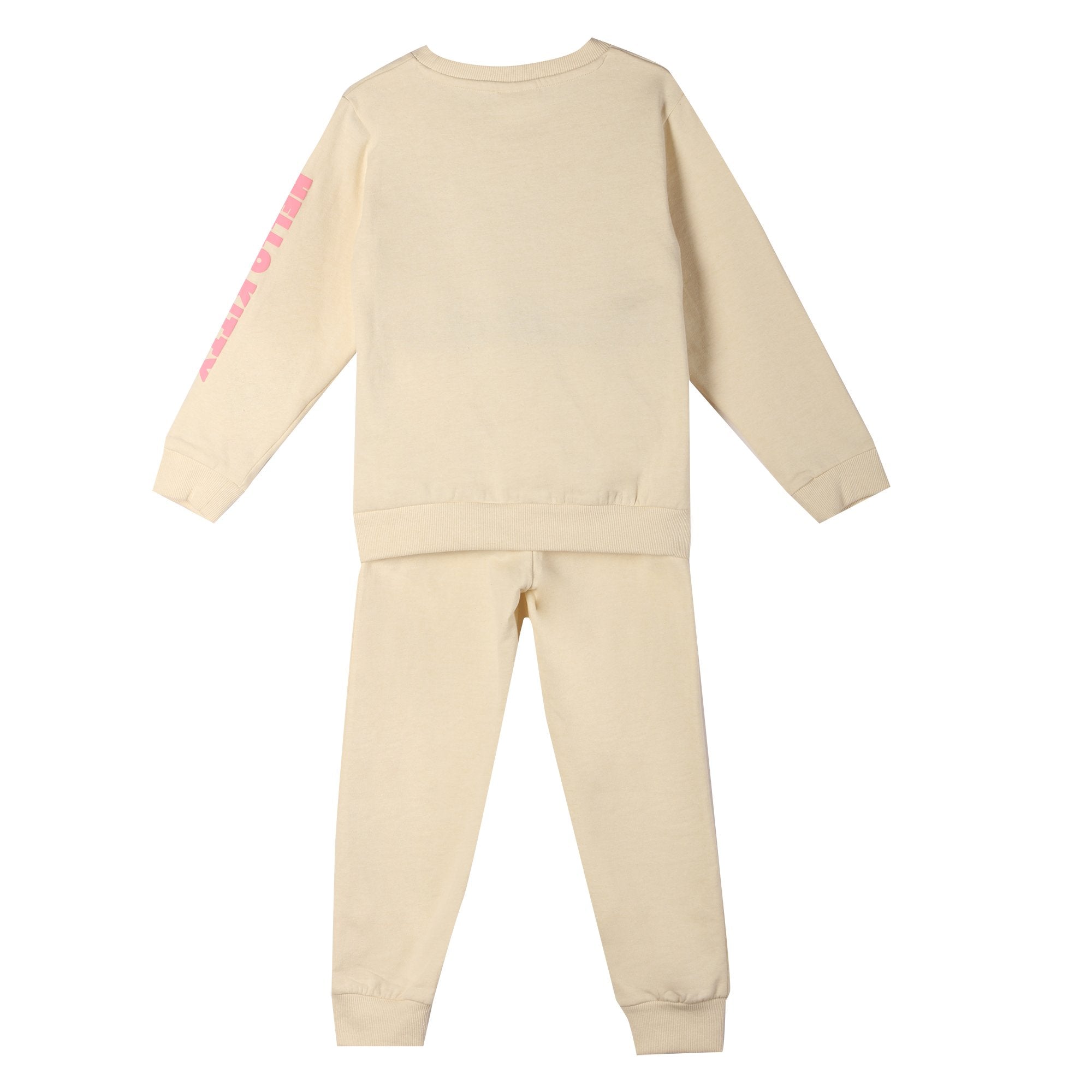 Stokomani Mode ensemble sweat jogging Hello Kitty beige