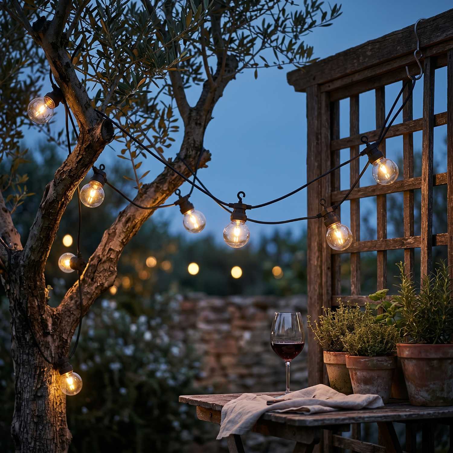 Red Deco Party Clear 20 guirlande 8,70m blanc chaud