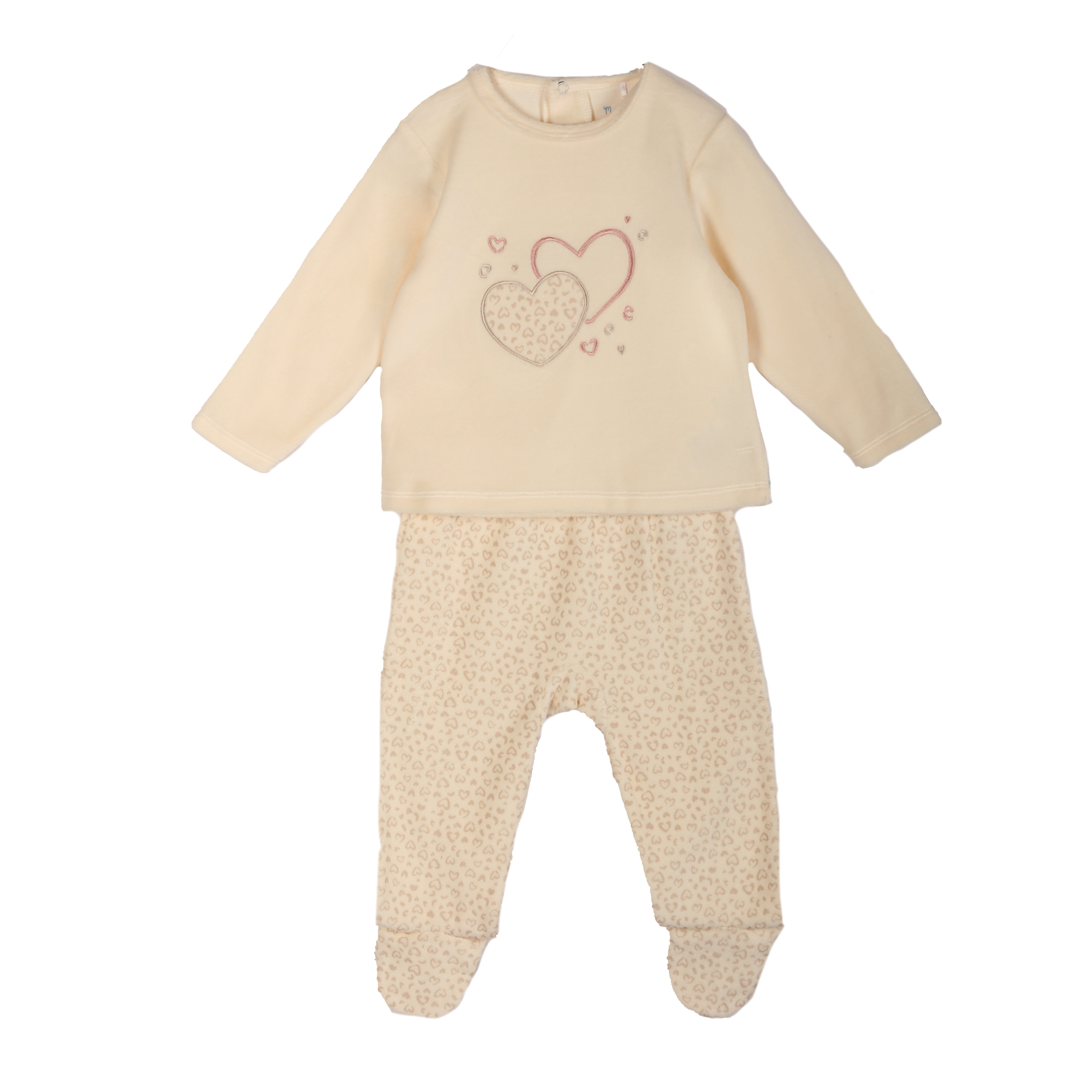 Stokomani Puériculture Ensemble dors bien velours beige 09M