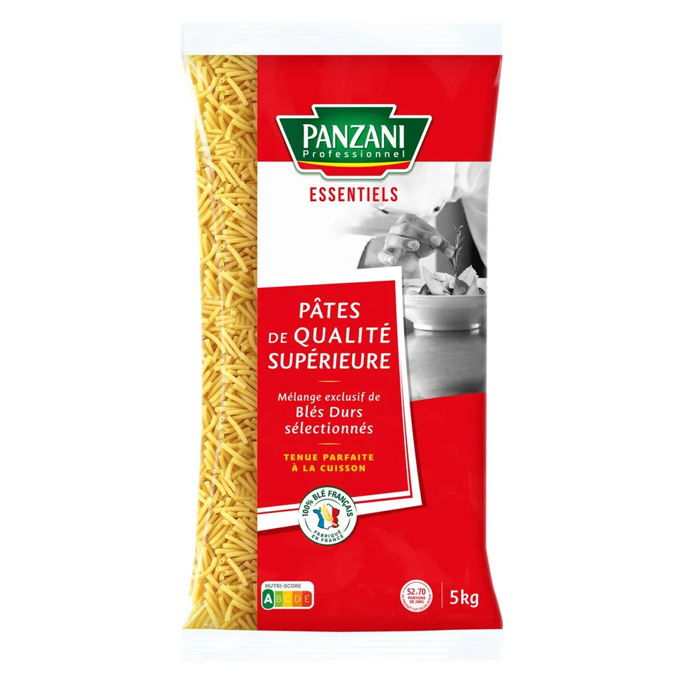 Stokomani Épicerie Pâtes Macaroni 5 kg grand format familial