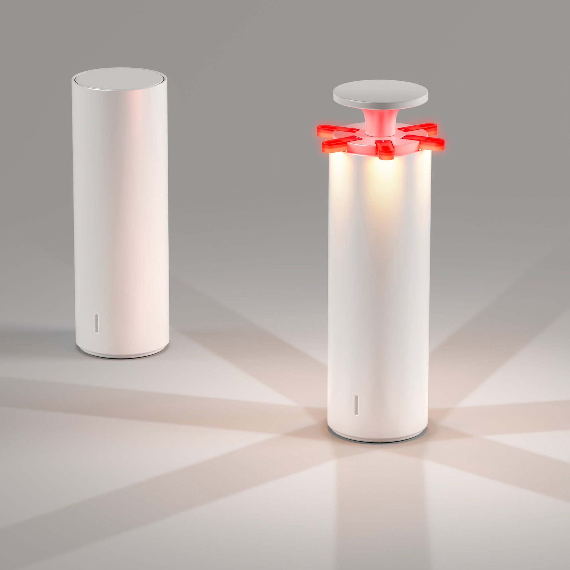 Red Deco Firework Red H24 lampe sans fil blanc chaud