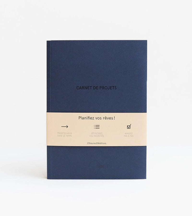 L'avant gardiste Carnet de Projets planifiez vos rêves carnet papier made in France