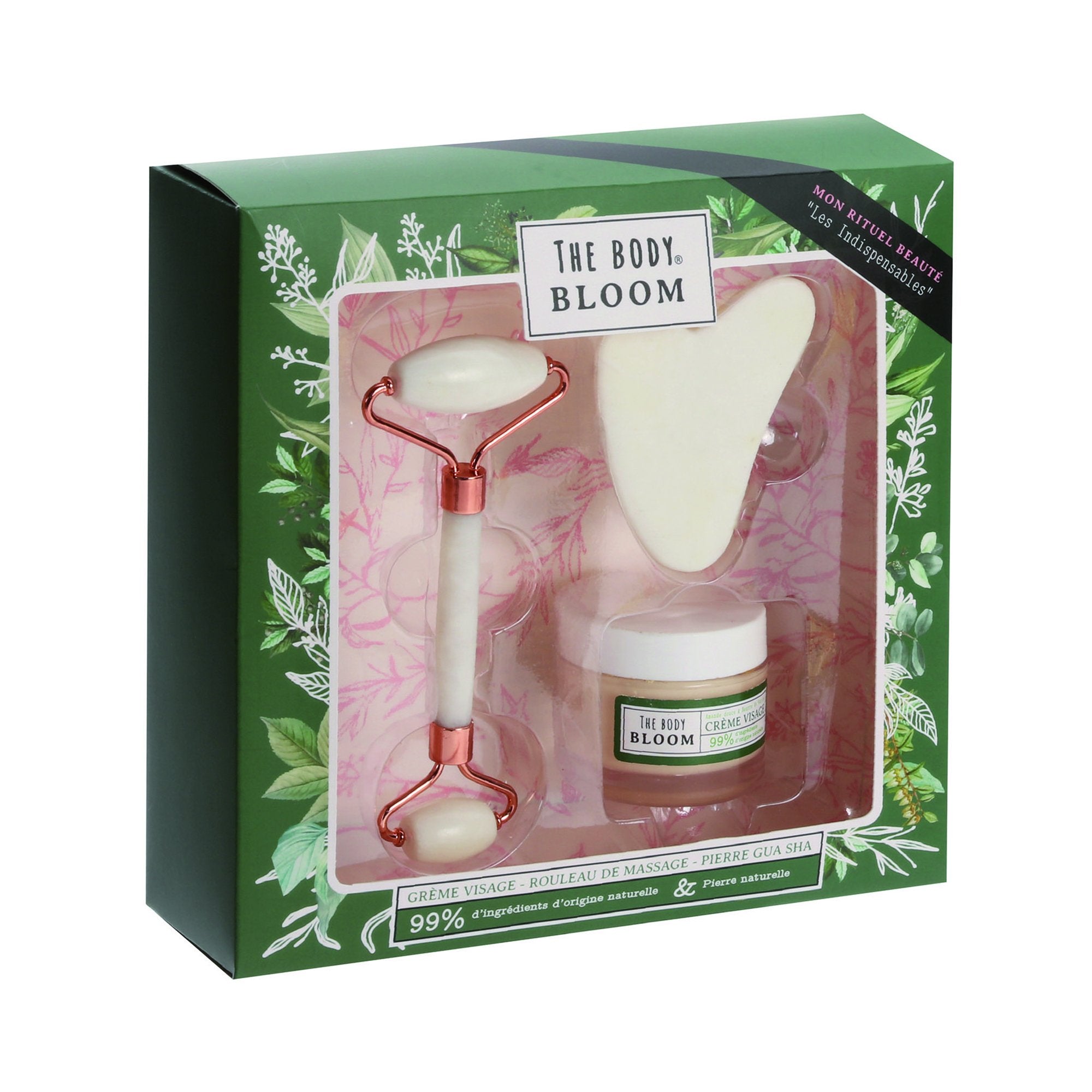 Stokomani Beauté et bien-être coffret soin visage jade 3 pièces