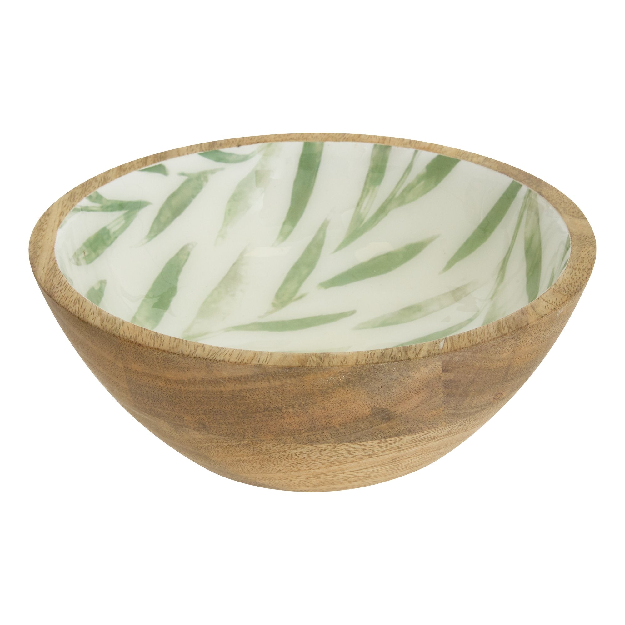 Stokomani Maison saladier Inaya manguier olive 19 cm