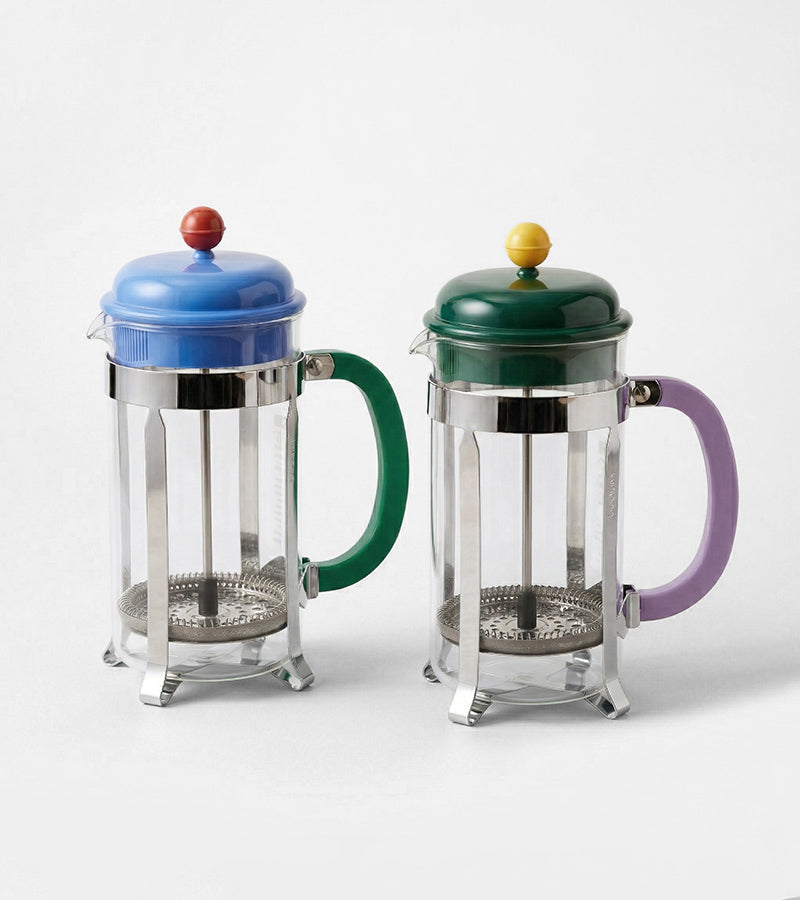 Bodum Moma Cafetière à piston bleue design