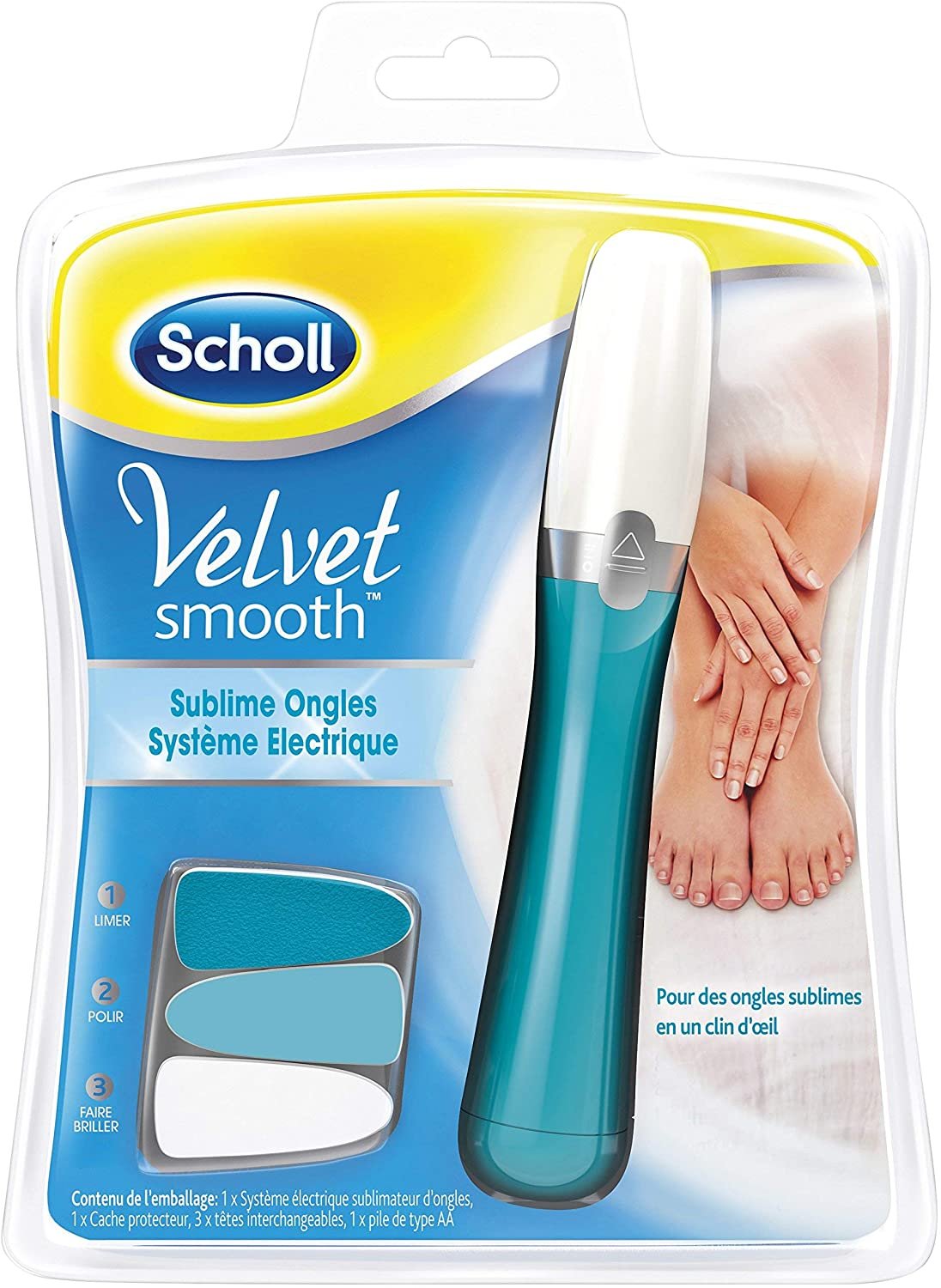 Stokomani lime à ongles électrique manucure mains pieds
