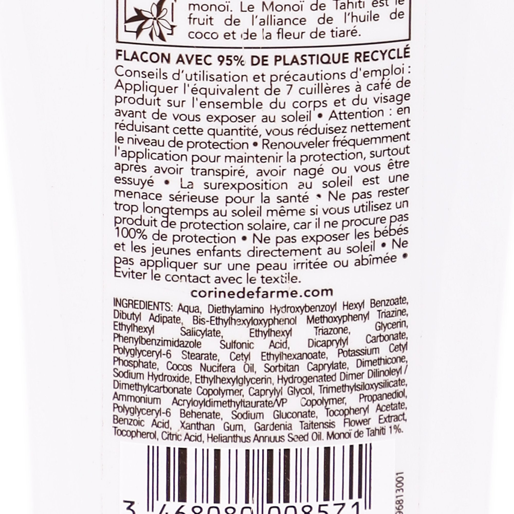 Stokomani Beauté Spray protecteur sensitive solaire haute protection