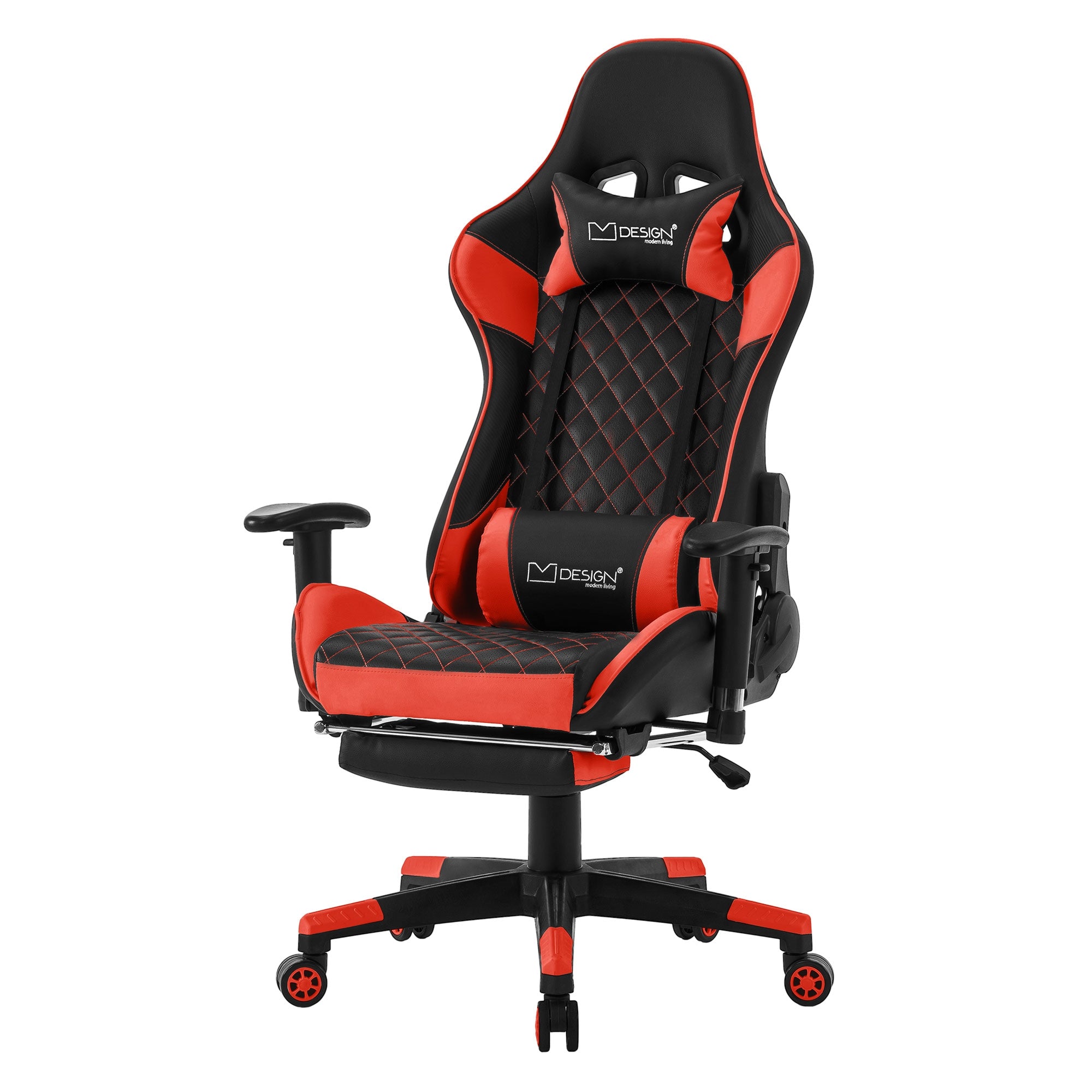 ECD Germany Möbel chaise gaming noire simili cuir