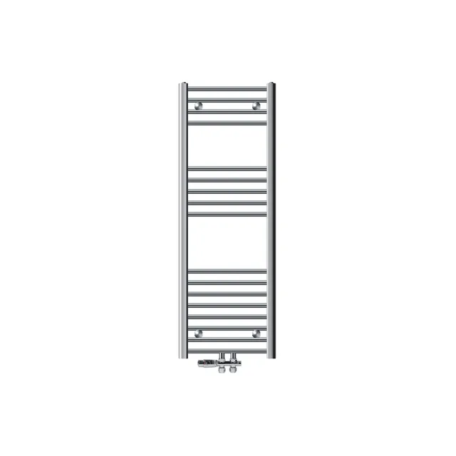 ECD Heizungen LuxeBath Sèche-Serviettes 400x1200 mm Chromé Courbé