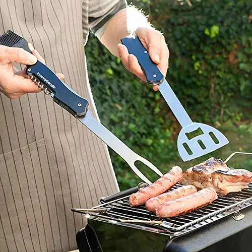 Shop-Story Maison BBKIT ustensile barbecue 5 en 1 multifonction