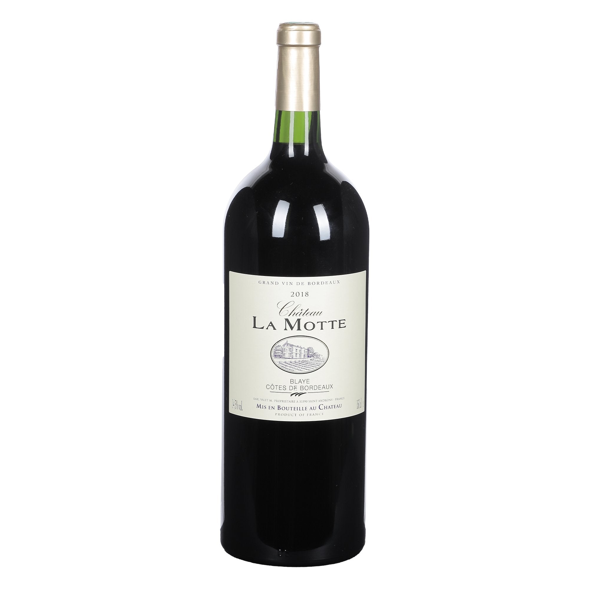 Château La Motte vin rouge Côtes Bordeaux 2018