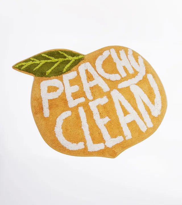 L'avant gardiste Peachy Clean tapis salle de bain pêche