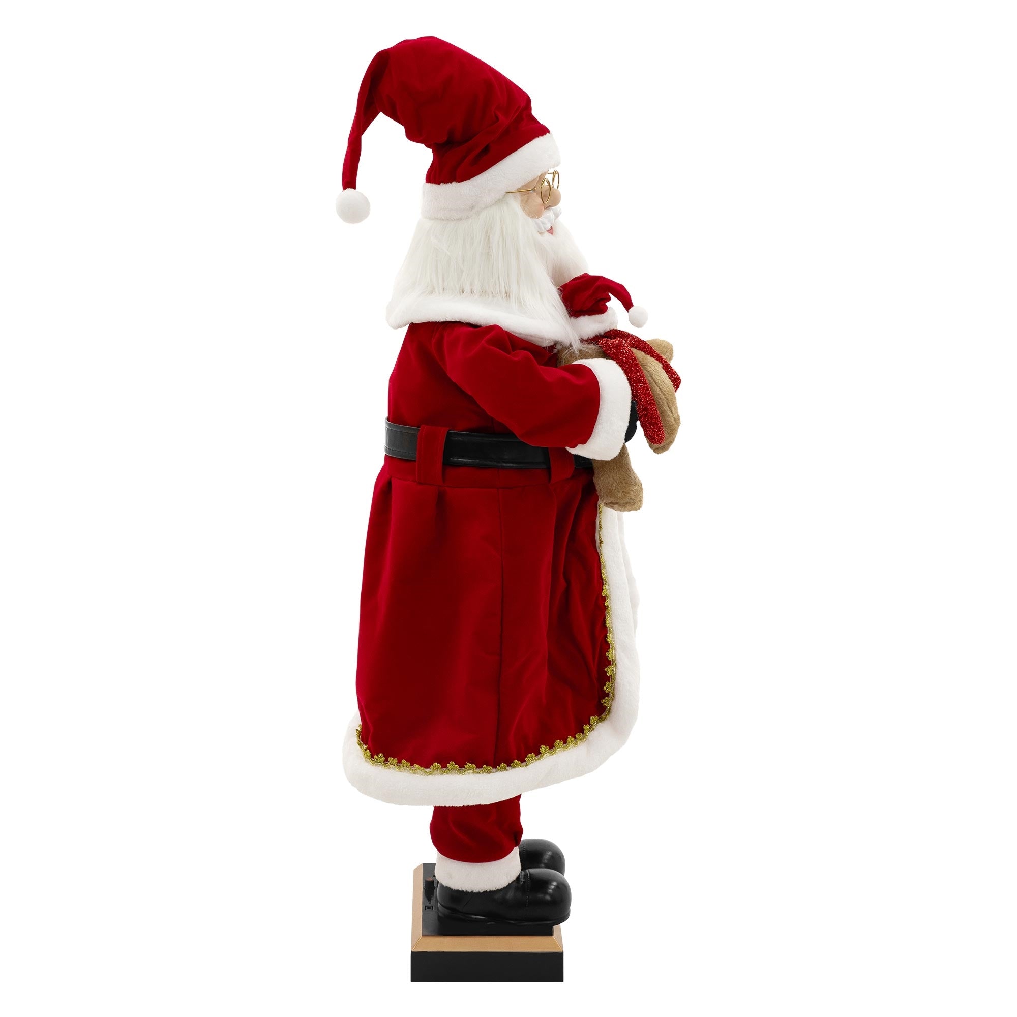 ECD Germany père noël lumineux 120 cm LED musique