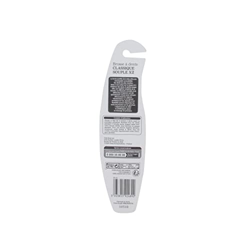 Leader Price SOOA brosses à dents classique souple x2