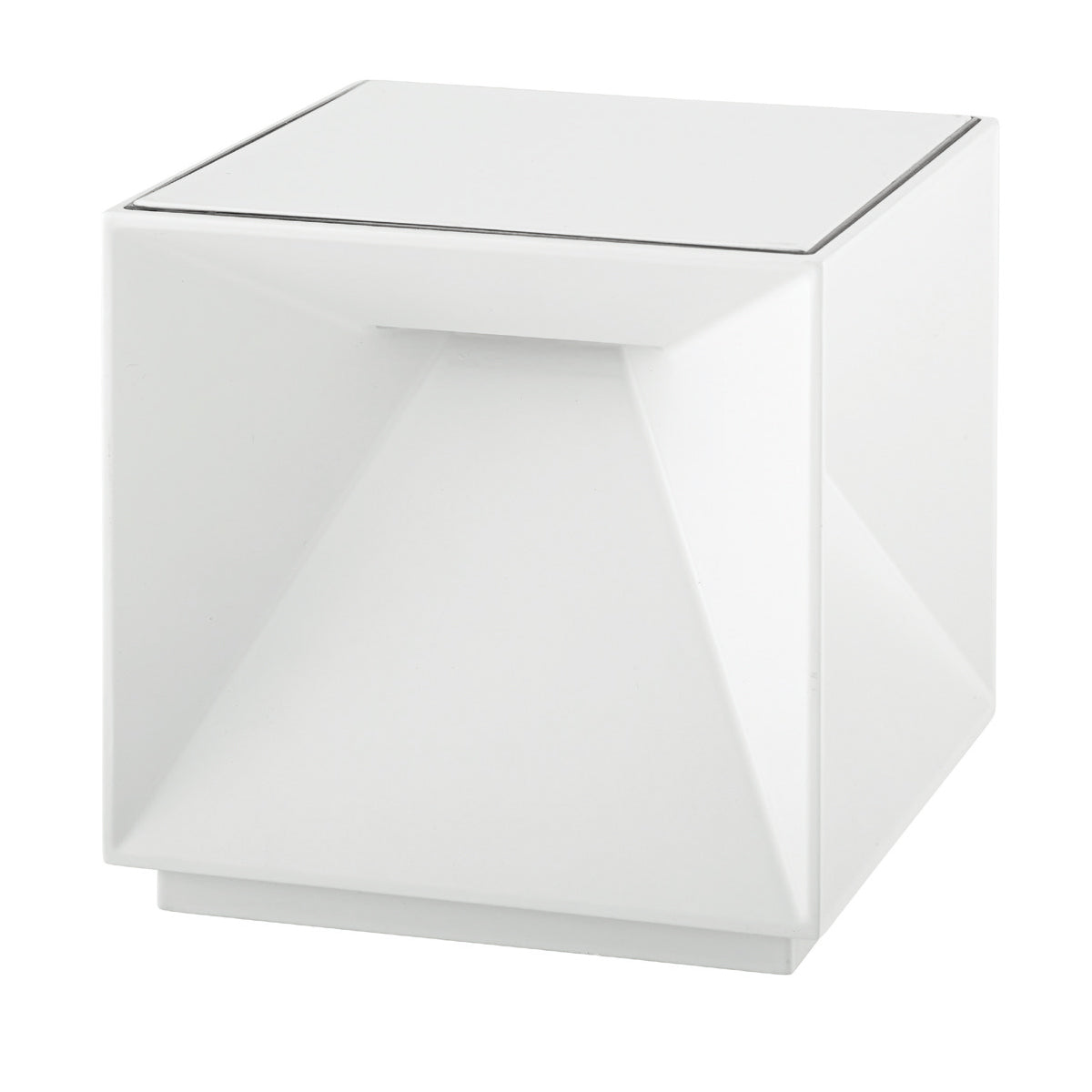 Red Deco Cubox White H10cm lampe sans fil blanche dimmable