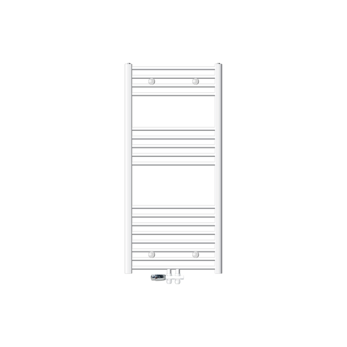 ECD Germany sèche-serviettes 600x1200 mm blanc droit