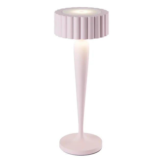 Red Deco Twiggy Pink lampe table sans fil LED rose H26cm