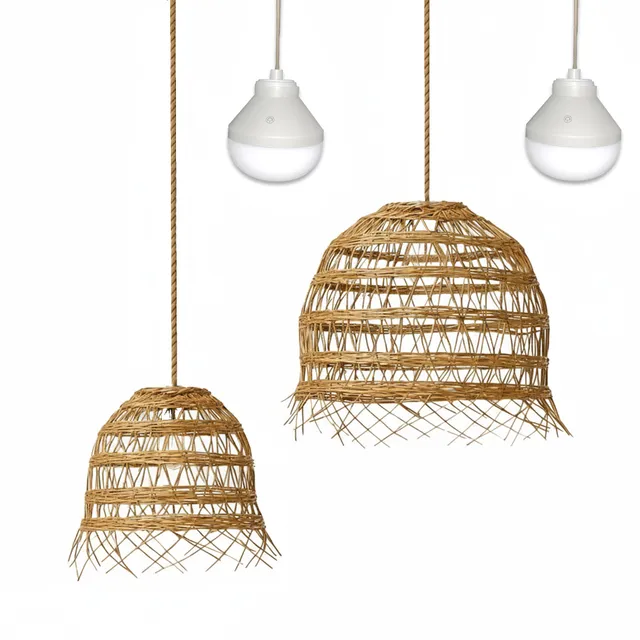 Red Deco Hawaii Long Nomad suspension sans fil lot 2 bohème RGB