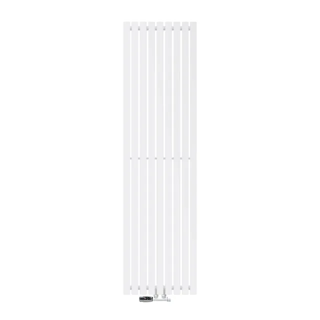 ECD Germany LuxeBath Radiateur salle de bain 480x1800 blanc central