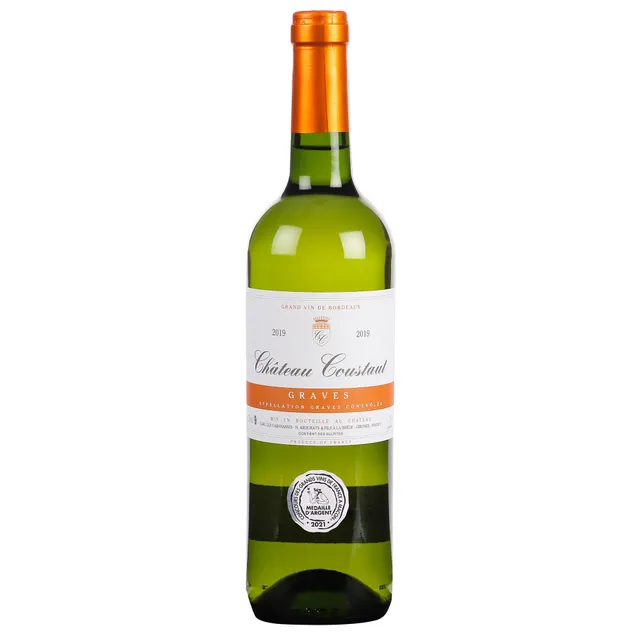Stokomani Épicerie Château Coustaut Graves blanc 2019 75cl