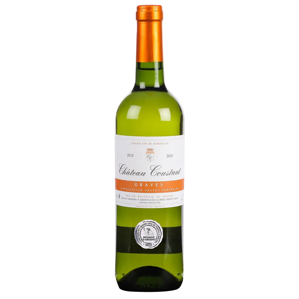 Stokomani Épicerie Château Coustaut Graves blanc 2019 75cl