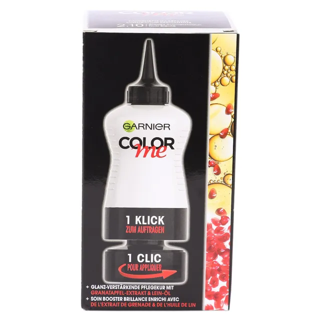 Coloration 2.1 noir bleuté kit crème colorante cheveux