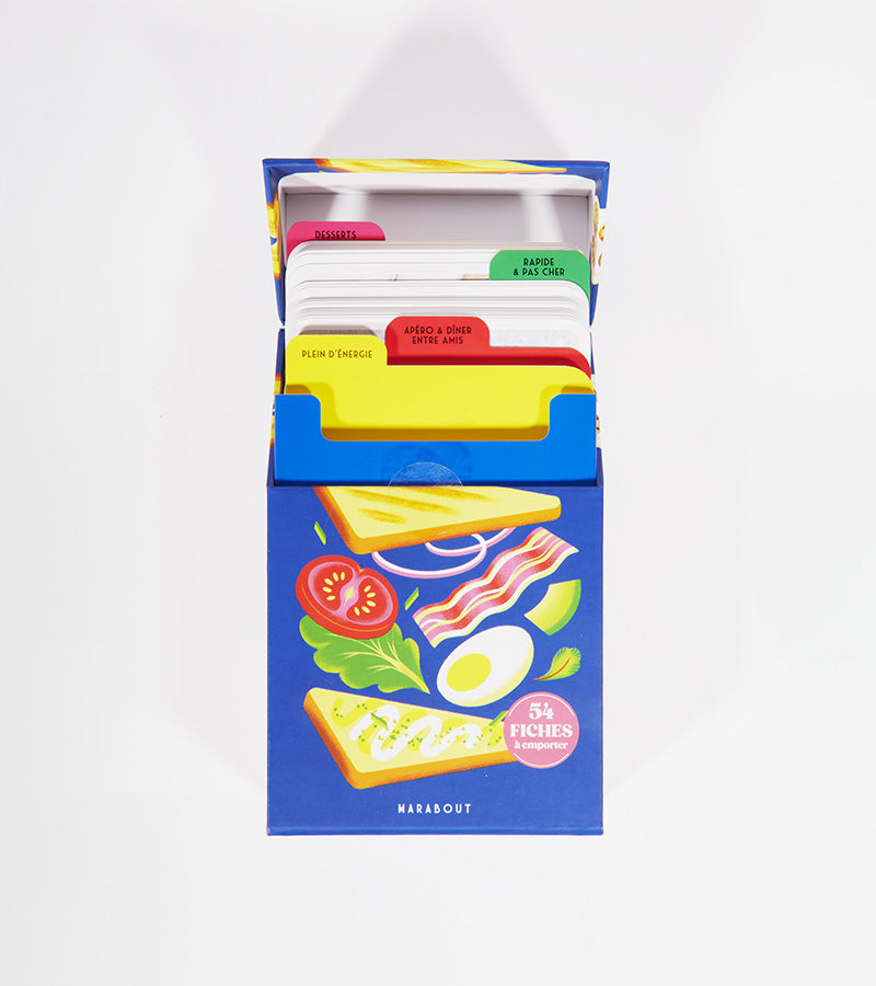L'avant gardiste Cooking box Étudiants fiches recettes