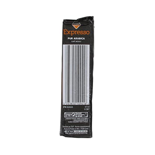 Leader Price Petit-déjeuner Expresso pur arabica café moulu 250g