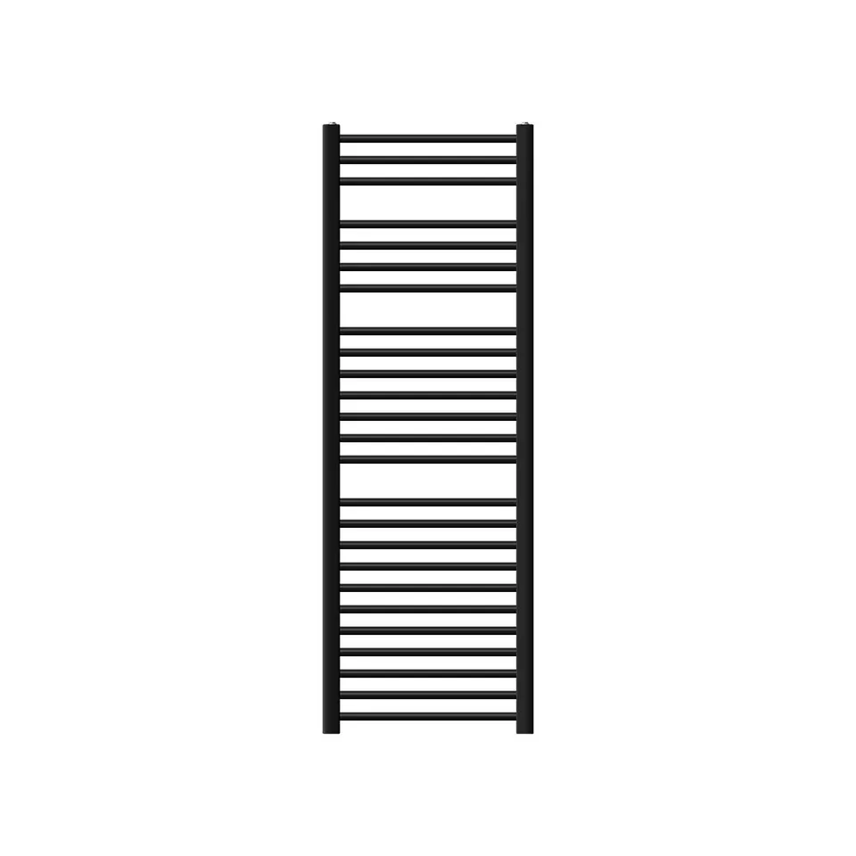 LuxeBath Sahara sèche-serviettes noir mat 500x1500 mm courbe