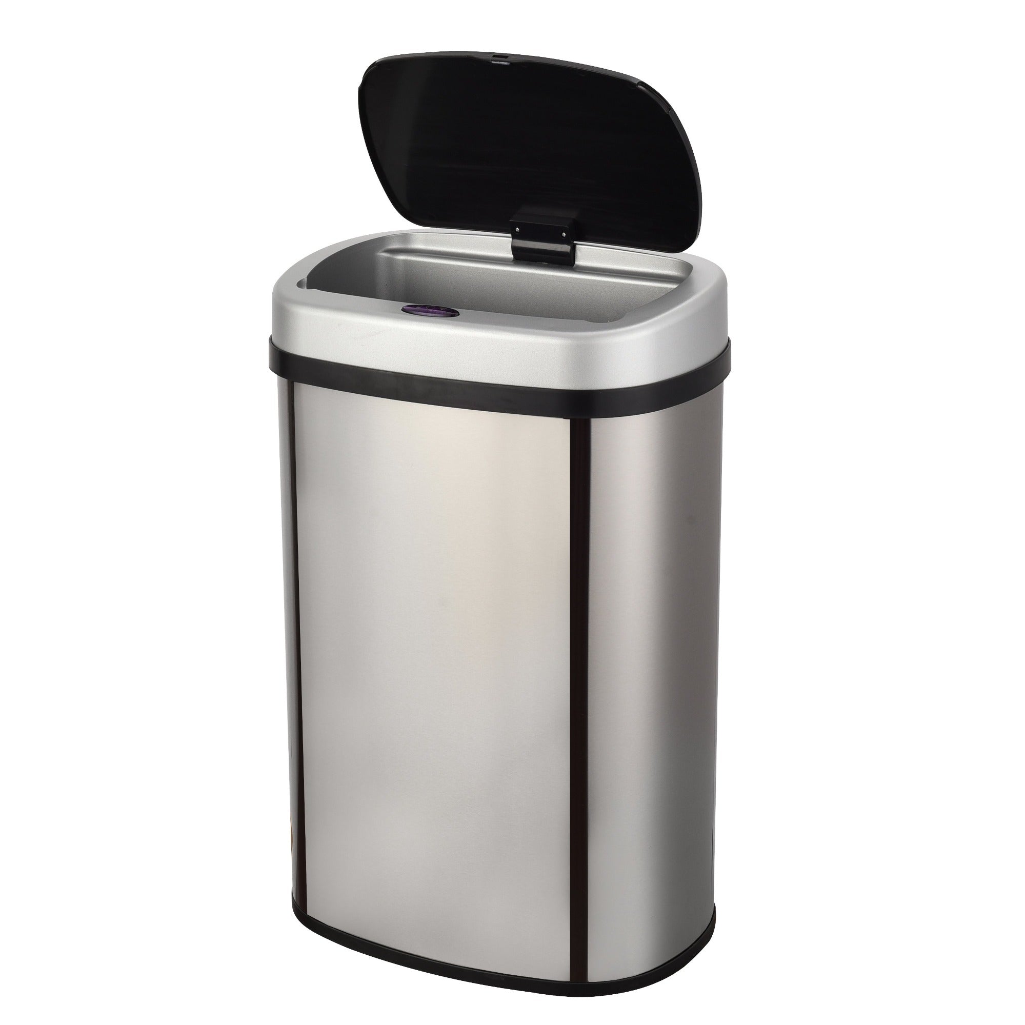 Red Deco Majestic Silver poubelle automatique 58L inox