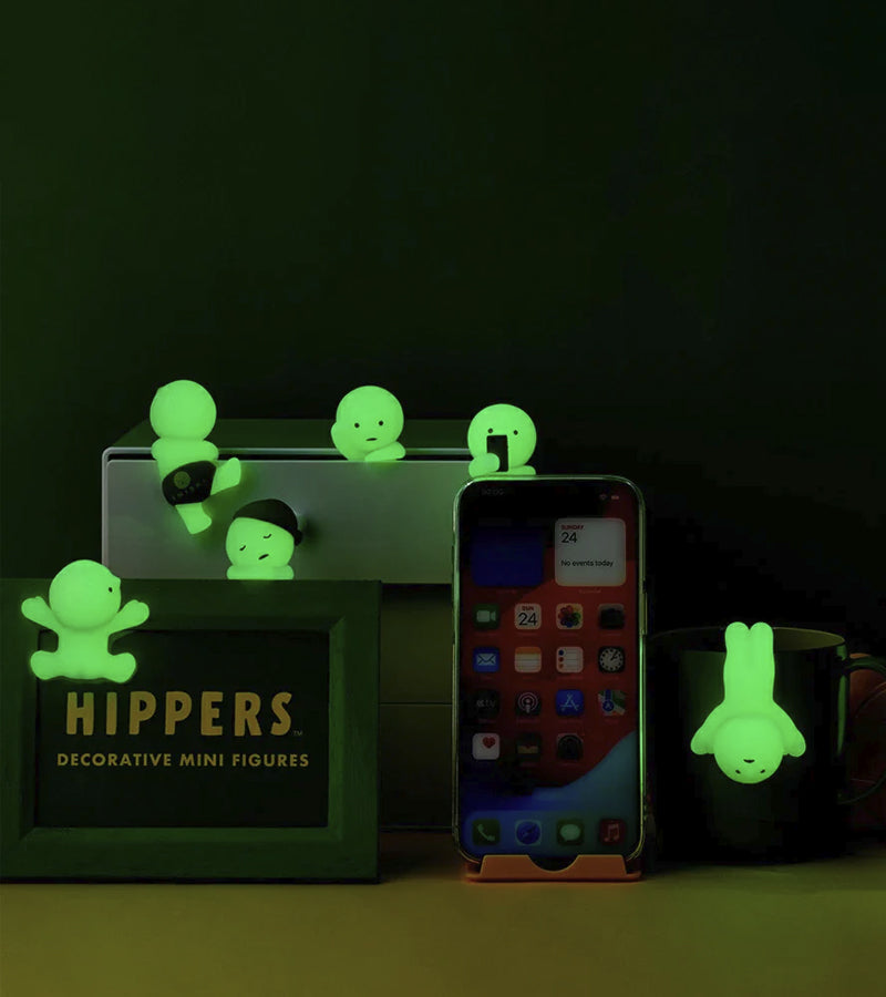 L'avant gardiste Smiski Figurine fluorescente Hippers bureau