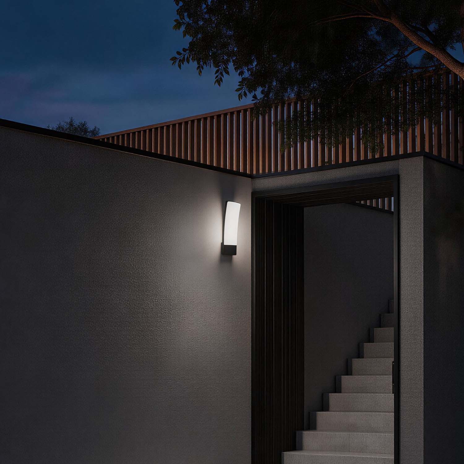 Red Deco Kira Grey applique murale LED gris H31,1 cm