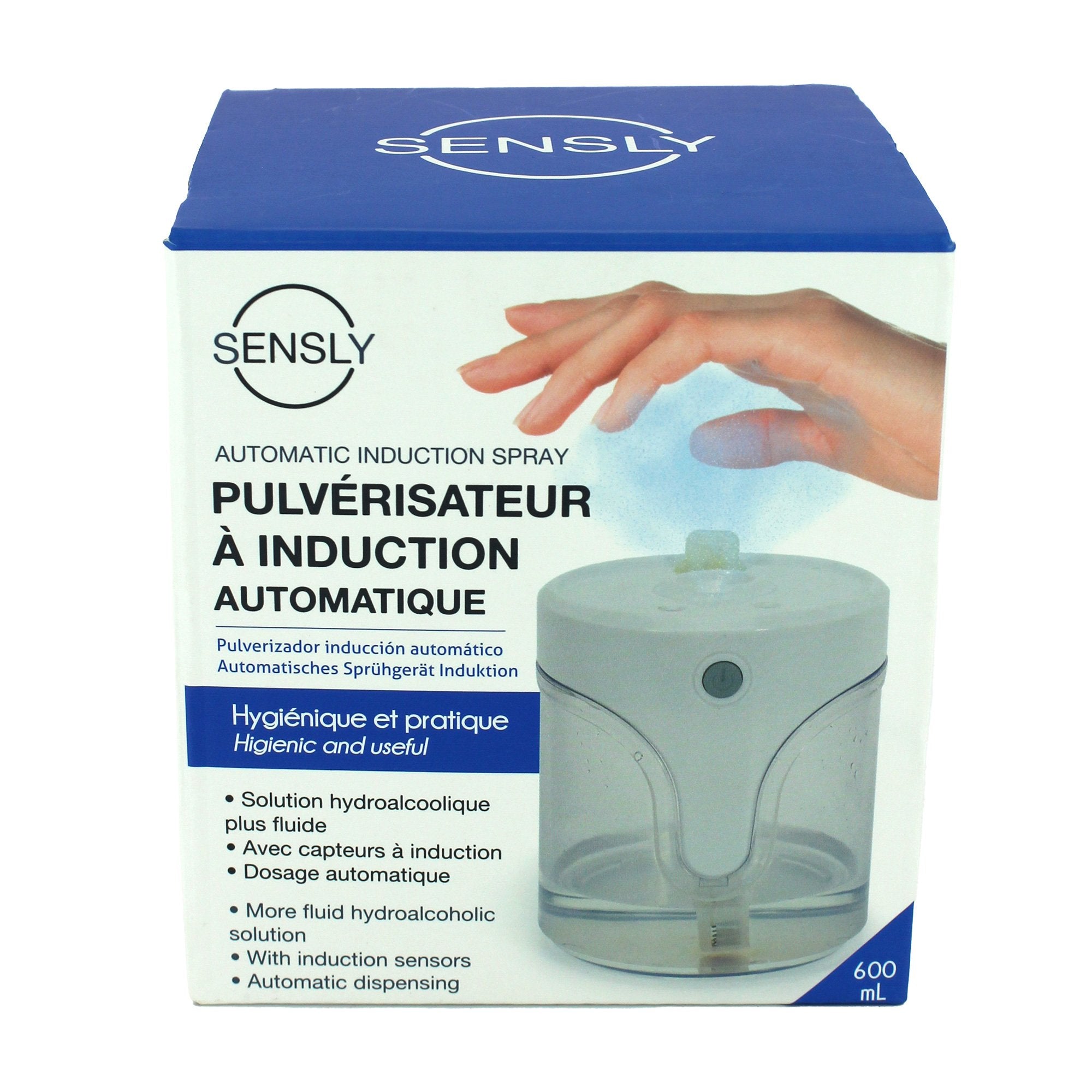 Stokomani Beauté Pulvérisateur Induction Automatique Mains 600ml