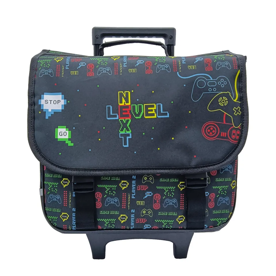 Stokomani Scolaire Cartable roulettes Nex Level 38 cm