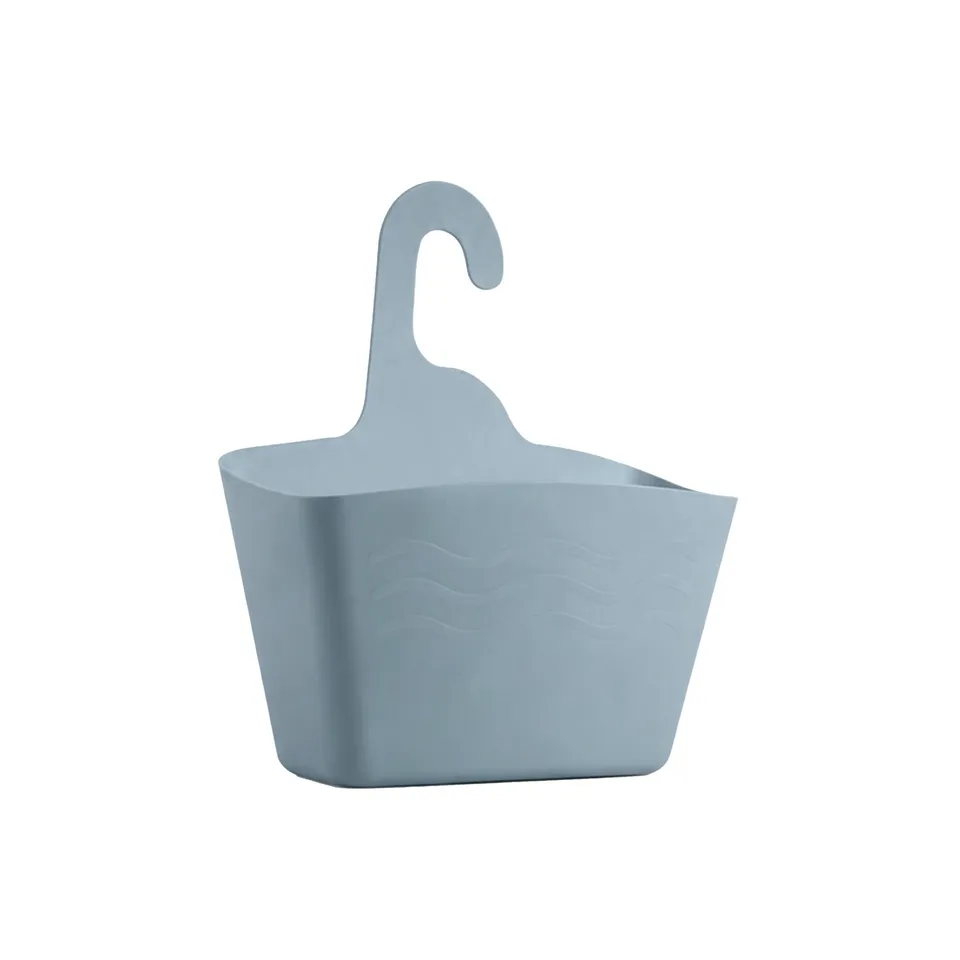 Stokomani Maison panier suspendu polypropylène bleu rangement
