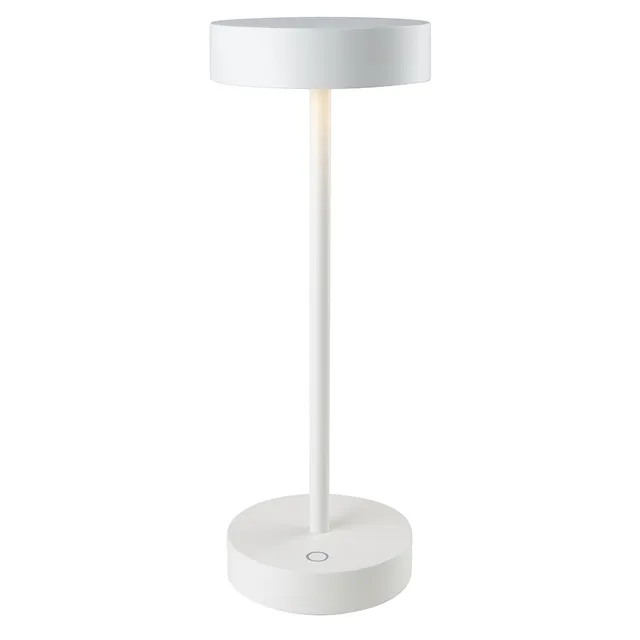 Red Deco Sandy White lampe table sans fil H33 cm blanc