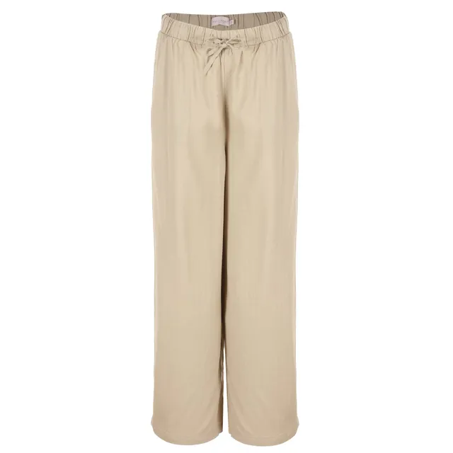 Pantalon beige femme coupe droite tailles 34 à 42