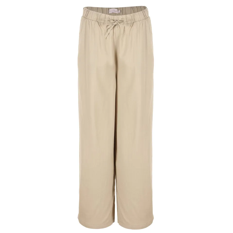 Pantalon beige femme coupe droite tailles 34 à 42