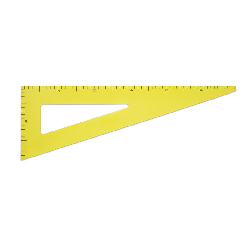 Safe Tool Fournitures scolaires équerre bois magnétique 60 cm