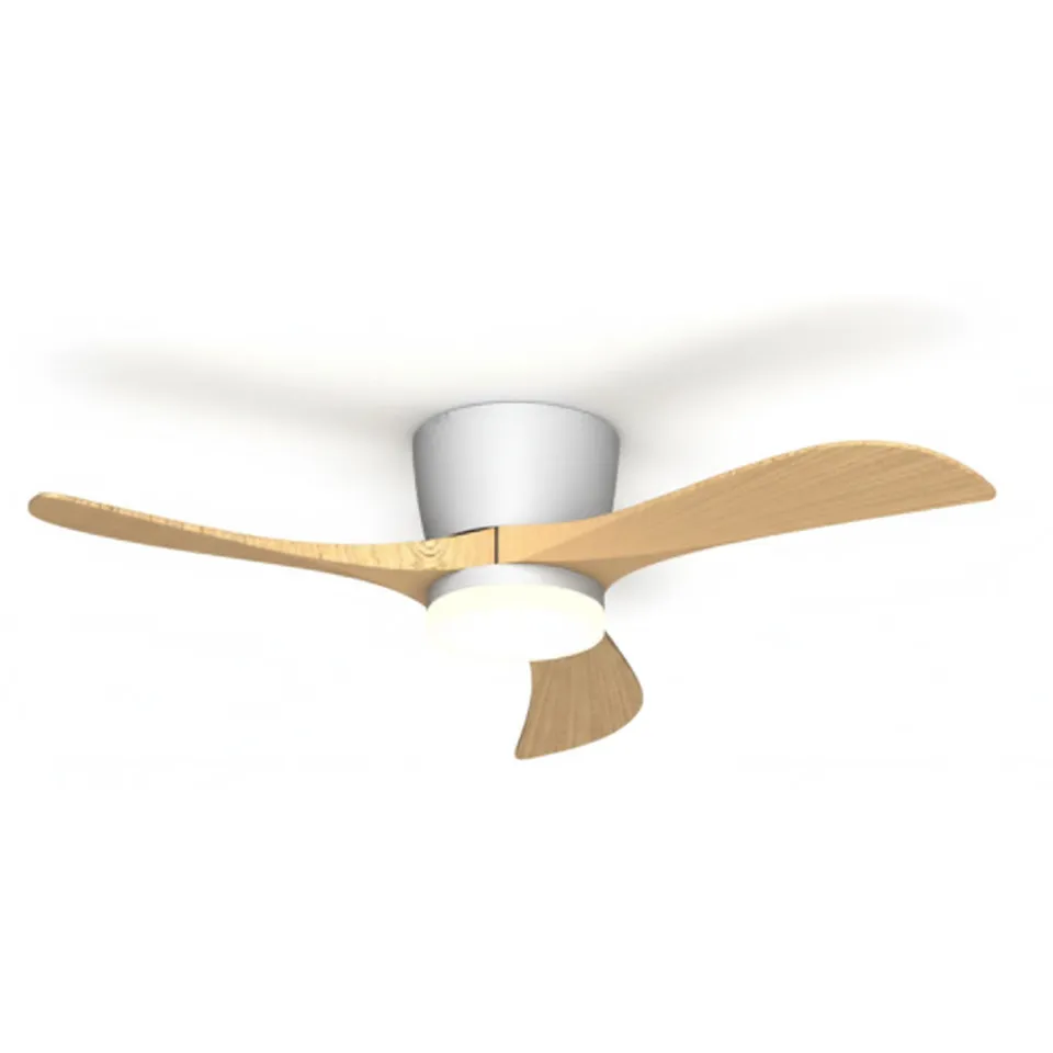 Red Deco Aliya 132cm ventilateur plafond LED télécommande