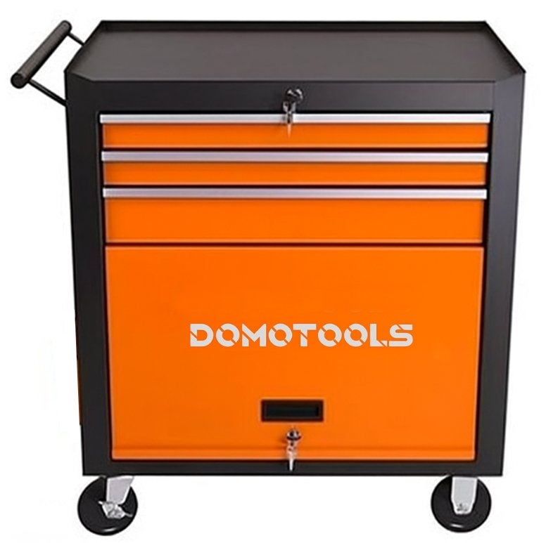 Stokomani Servante atelier 3 tiroirs 107 outils métal