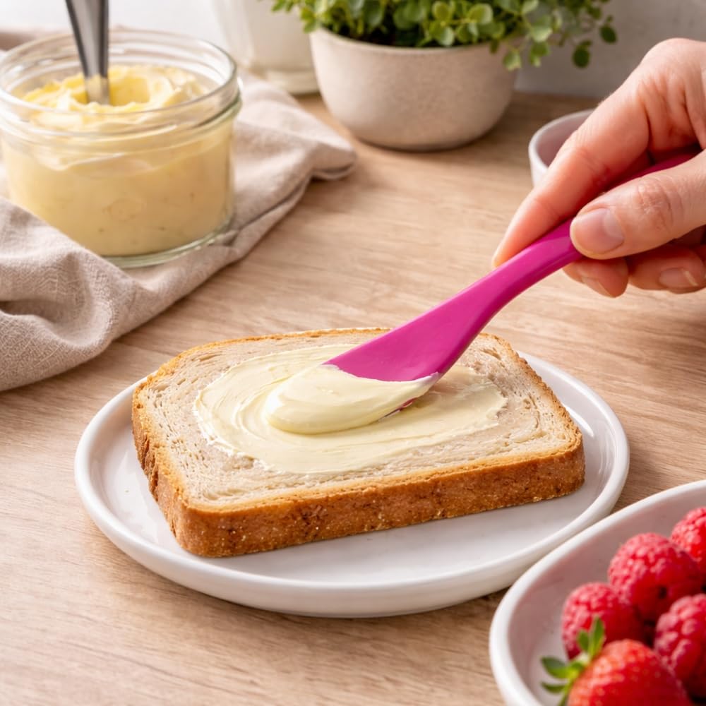 Shop-Story Maison spatule à tartiner 19 cm lot de 6