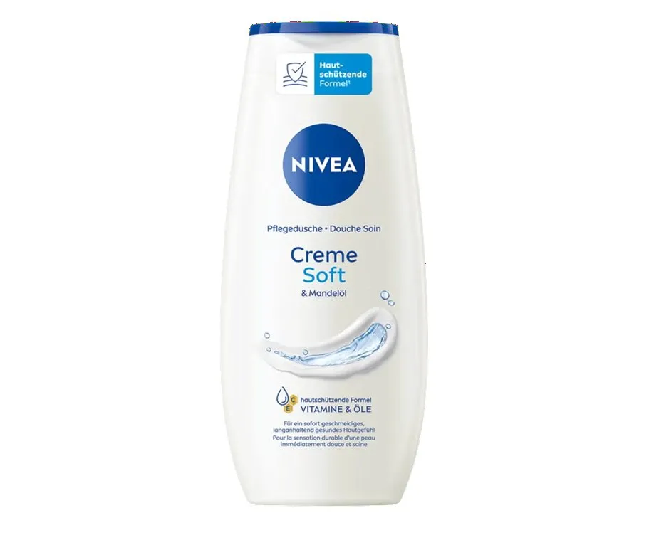 Nivea Soft gel douche amande douce