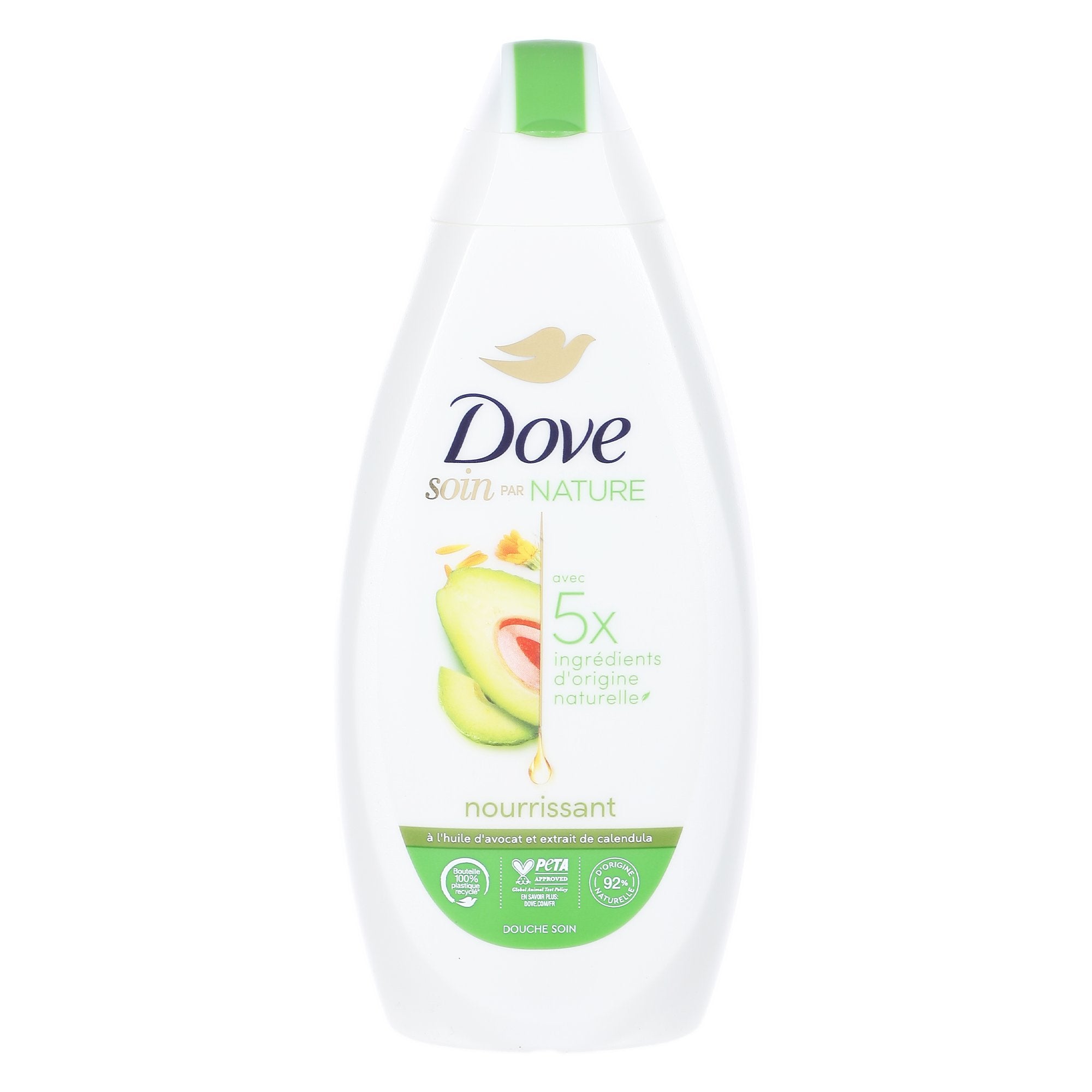 Stokomani Lot 2 gels douche soin nourrissant avocat Dove