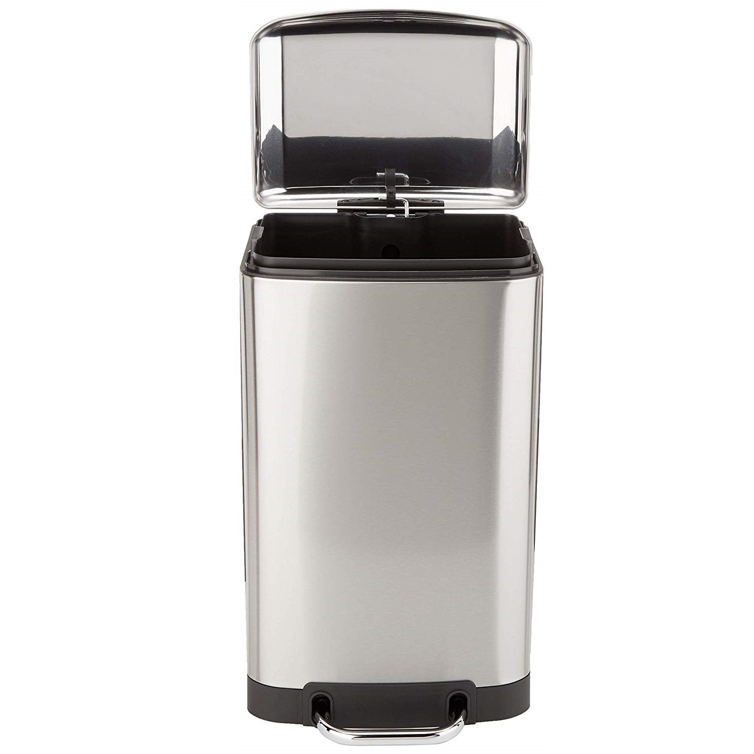 Red Deco Greenwich poubelle cuisine pédale inox 30L