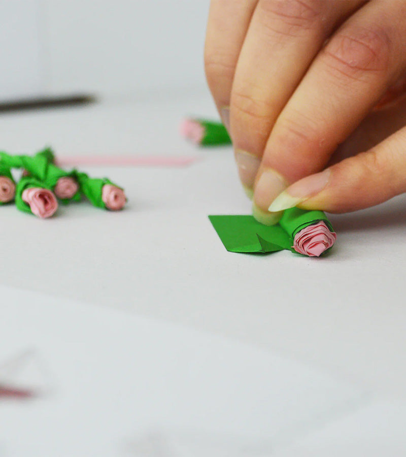 L'avant gardiste DIY mini bouquet fleurs papier à personnaliser