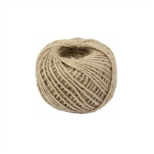 Shop-Story Maison ficelle jute naturelle 2 mm x 40 m brune